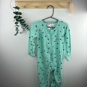 Bonds Mint Green Starry Kids Footie